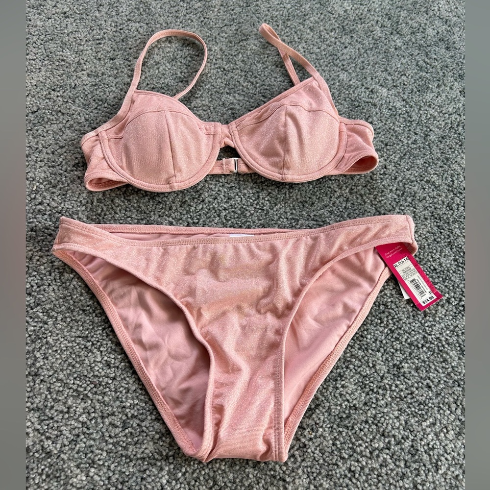 NWT pink bathing suit